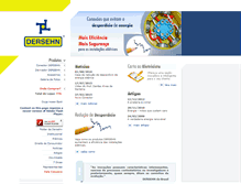 Tablet Screenshot of dersehn.com.br